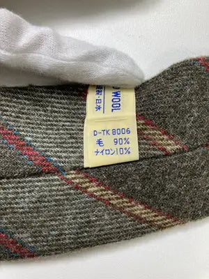 ENGLAND WOOL/ネクタイ/ファッション雑貨/グレー