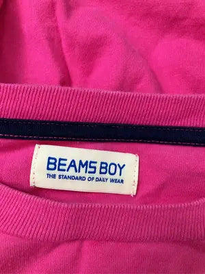 BEAMS BOY/ビームスボーイ/Tシャツ/カットソー/トップス/ピンク/2