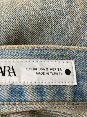 ZARA/ザラ/デニムパンツ/パンツ/ブルー/34