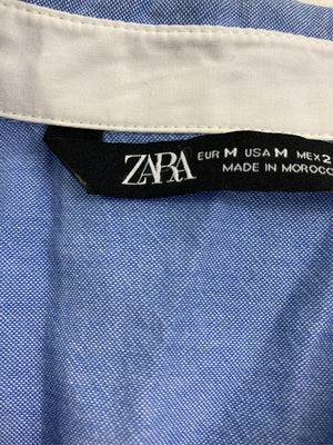 ZARA/ザラ/シャツ/ブラウス/トップス/ブルー/M