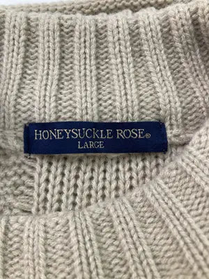 HONEYSUCKLE ROSE/ハニーサックルローズ/ベスト/トップス/ベージュ/L