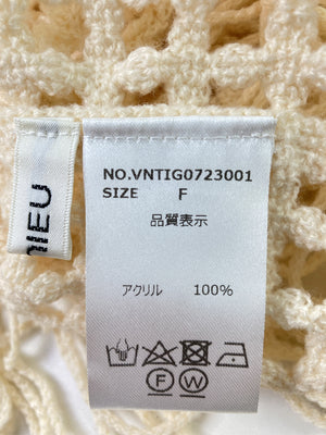 vanieu/Tシャツ/カットソー/トップス/アイボリー/F