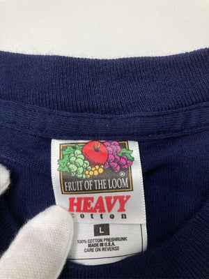 FRUIT OF THE LOOM/フルーツオブザルーム/Tシャツ/カットソー/トップス/ネイビー/L
