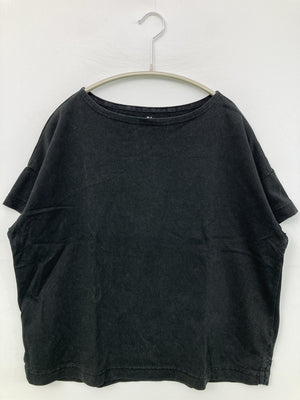 Tシャツ/カットソー/トップス/ブラック/M-L
