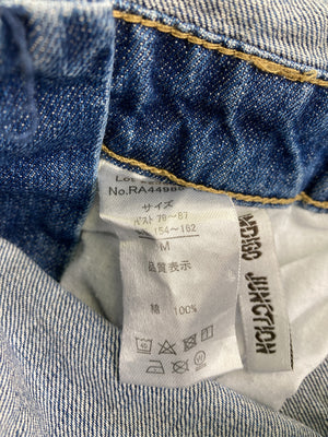 INDIGO JUNCTION/インディゴジャンクション/サロペット/オーバーオール/オールインワン・サロペット/ブルー/M バスト79~87 身長154~162