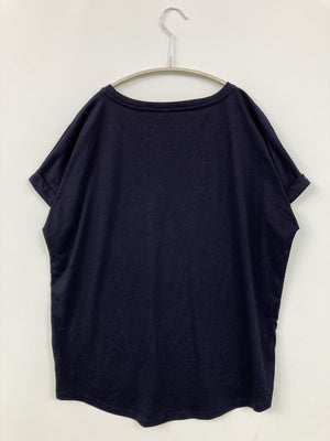 Tシャツ/カットソー/トップス/ネイビー/M