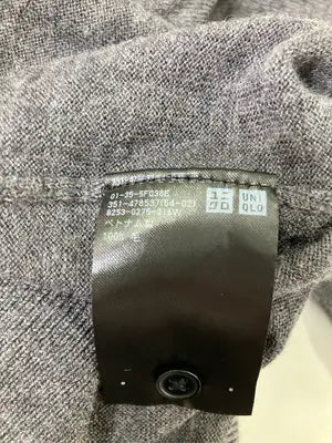 UNIQLO/ユニクロ/ポロシャツ/トップス/グレー/M
