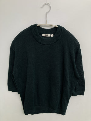 UNIQLO U/ユニクロユー/Tシャツ/カットソー/トップス/グリーン/M