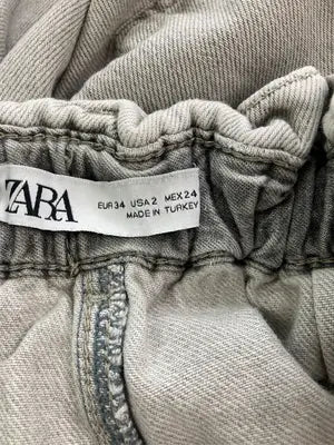 ZARA/ザラ/デニムパンツ/パンツ/ベージュ/EUR 34/USA 2/MEX 24