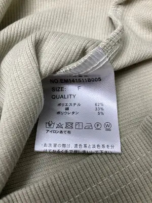 ems/エムズエキサイト/Tシャツ/カットソー/トップス/ライトグリーン/F