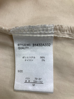 シャツ/ブラウス/トップス/ベージュ/M