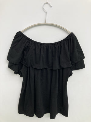 UNIQLO/ユニクロ/Tシャツ/カットソー/トップス/ブラック/L