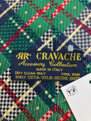 CRAVACHE/ネクタイ/ファッション雑貨/グリーン