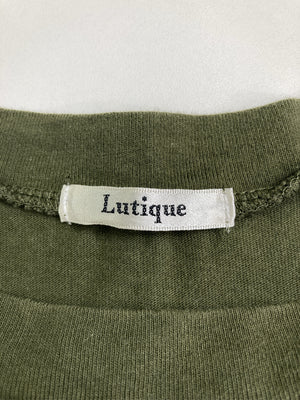 Luti que/ルティーク/Tシャツ/カットソー/トップス/カーキ/M