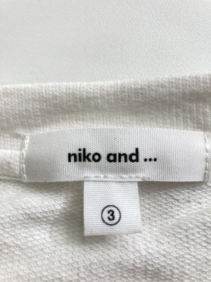 niko and .../ニコアンド/Tシャツ/カットソー/トップス/ホワイト/3