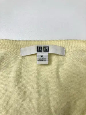 UNIQLO/ユニクロ/カーディガン/ボレロ/トップス/イエロー/XL