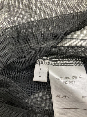 ノースリーブ/トップス/ブラック/L