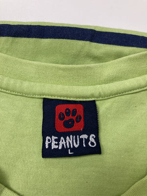 PEANUTS/ピーナッツ/Tシャツ/カットソー/トップス/グリーン/L