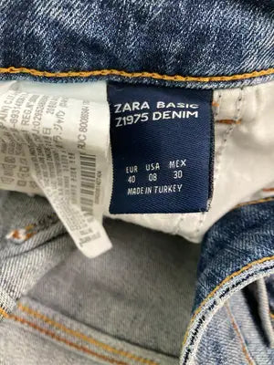 ZARA BASIC/ザラベーシック/デニムパンツ/パンツ/ブルー/USA 08