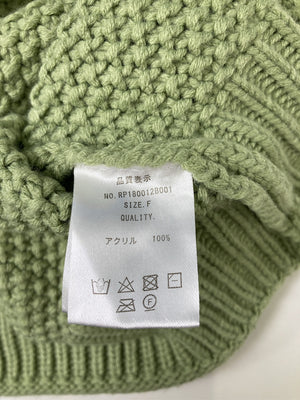 RETRO GIRL/レトロガール/ニット/セーター/トップス/グリーン/F