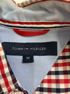 TOMMY HILFIGER/トミーヒルフィガー/シャツ/ブラウス/トップス/レッド/M