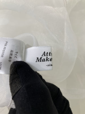 Attitude makes style!/アティチュードメイクススタイル/Tシャツ/カットソー/トップス/ホワイト/F