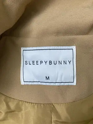 SLEEPYBUNNY/トレンチコート/ジャケット/アウター/ブラウン/M