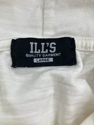 ILL’S/イルズ/パーカー/トップス/ホワイト/LARGE