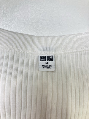UNIQLO/ユニクロ/タンクトップ/トップス/ホワイト/M