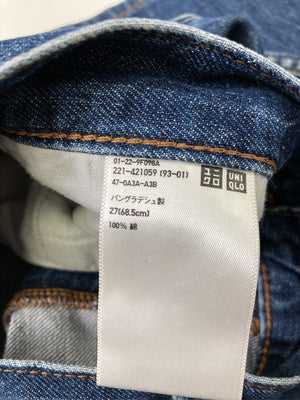 UNIQLO/ユニクロ/デニムパンツ/パンツ/ブルー/27