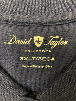david taylor/ポロシャツ/トップス/ネイビー/3XLT