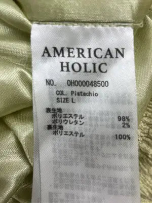 AMERICAN HOLIC/アメリカンホリック/その他パンツ/パンツ/ライトグリーン/L