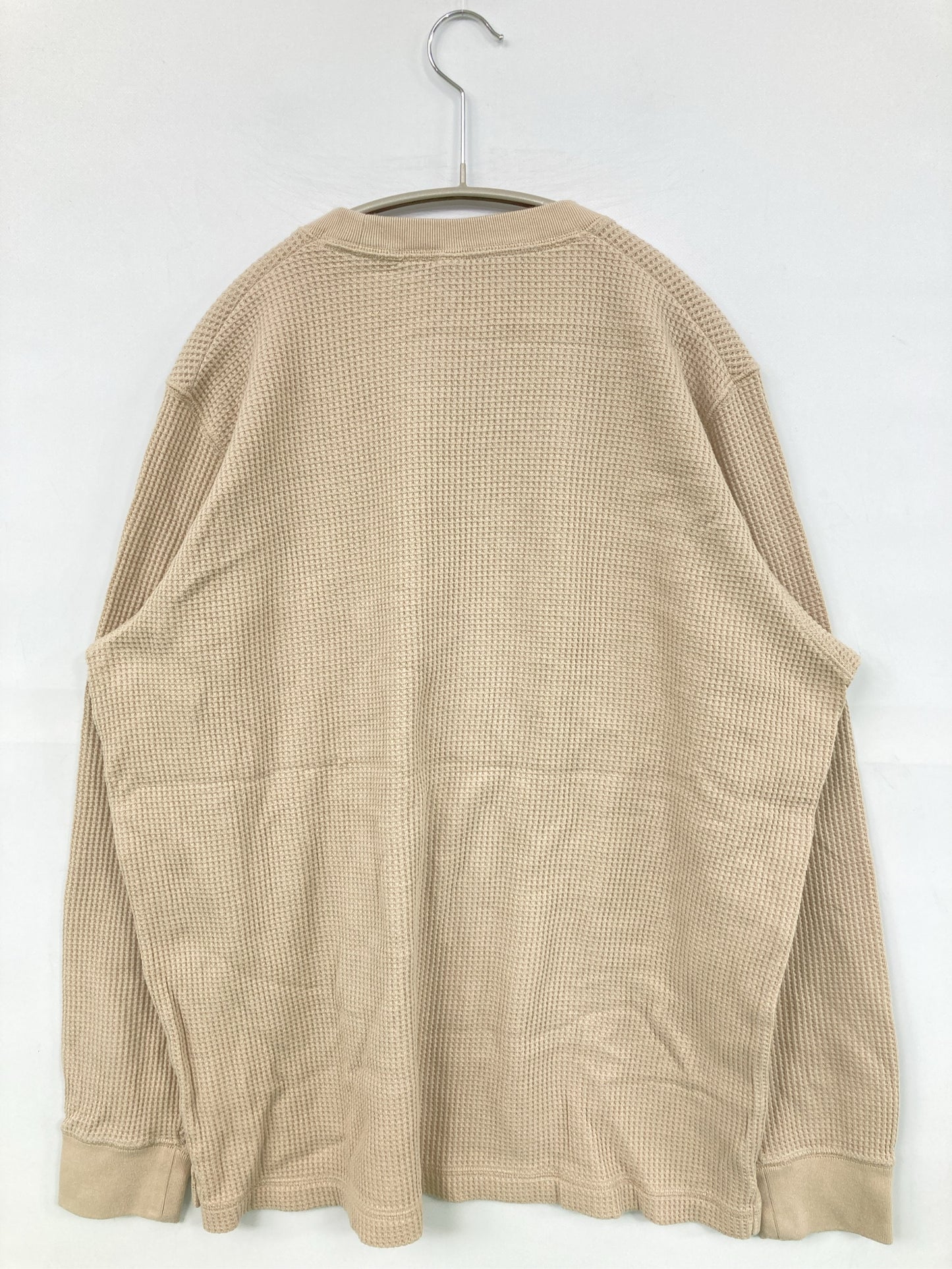 UNIQLO/ユニクロ/Tシャツ/カットソー/トップス/ベージュ/L