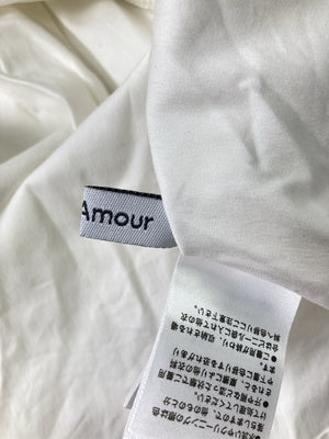 Deux Amour/ドゥアムール/シャツ/ブラウス/トップス/ホワイト/M-L