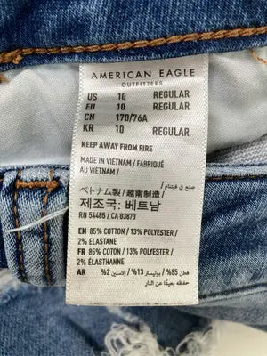 AMERICAN EAGLE/アメリカンイーグル/デニムパンツ/パンツ/ブルー/10