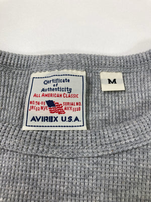 AVIREX U.S.A./アヴィレックスユーエスエー/Tシャツ/カットソー/トップス/グレー/M