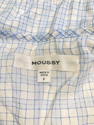 MOUSSY/マウジー/シャツ/ブラウス/トップス/スカイブルー/F