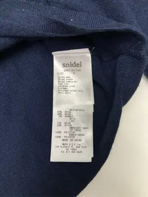 SNIDEL/スナイデル/Tシャツ/カットソー/トップス/ネイビー/F