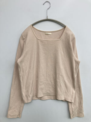 apres jour/アプレジュール/Tシャツ/カットソー/トップス/ベージュ/LL