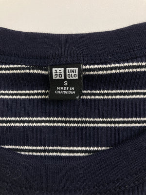 UNIQLO/ユニクロ/Tシャツ/カットソー/トップス/ブラック/S