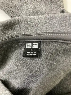 UNIQLO/ユニクロ/Tシャツ/カットソー/トップス/グレー/L