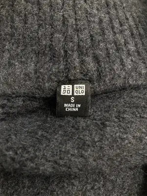 UNIQLO/ユニクロ/ニット/セーター/トップス/ブラック/S