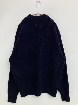 UNIQLO/ユニクロ/ニット/セーター/トップス/ネイビー/L