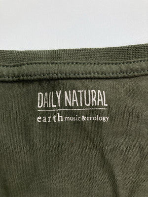 DAILY NATURAL/Tシャツ/カットソー/トップス/グリーン/F