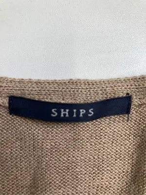 SHIPS/シップス/ニット/セーター/トップス/ブラウン