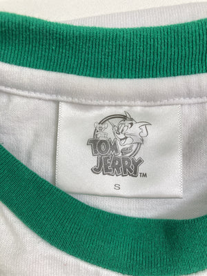 TOM and JERRY/トムアンドジェリー/Tシャツ/カットソー/トップス/ホワイト/S