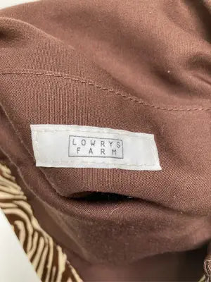 LOWRYS FARM/ローリーズファーム/エコバッグ/サブバッグ/バッグ/ブラウン