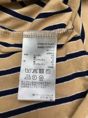 SENSE OF PLACE/センスオブプレイス/Tシャツ/カットソー/トップス/ベージュ/M