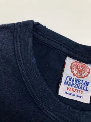 FRANKLIN MARSHALL/フランクリンマーシャル/Tシャツ/カットソー/トップス/ネイビー
