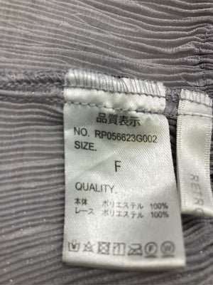 RETRO GIRL/レトロガール/シャツ/ブラウス/トップス/グレー/F